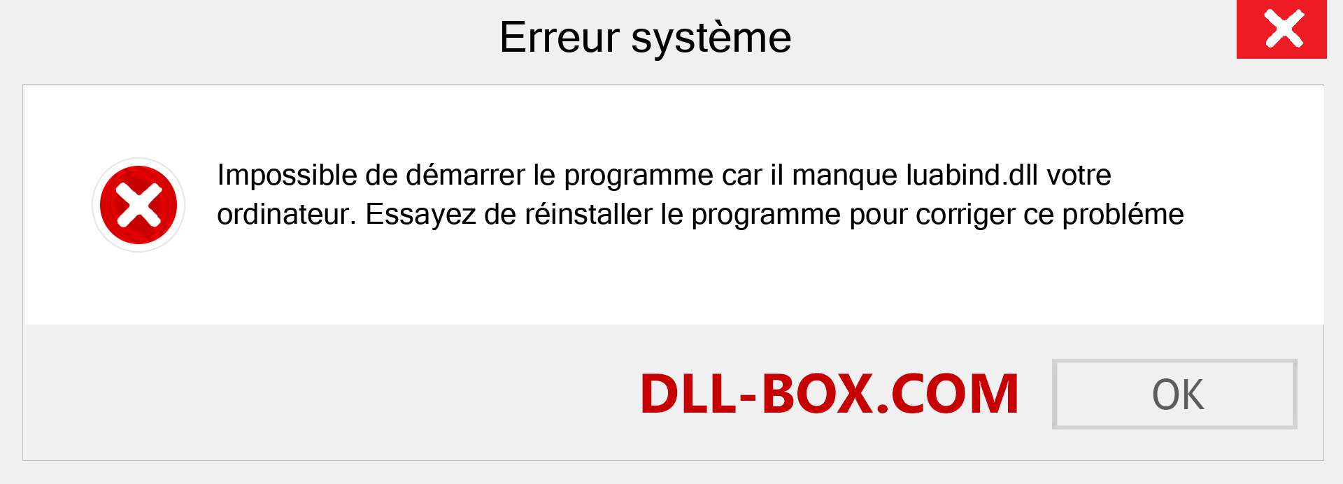 Le fichier luabind.dll est manquant ?. Télécharger pour Windows 7, 8, 10 - Correction de l'erreur manquante luabind dll sur Windows, photos, images